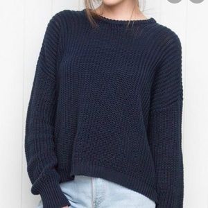 Navy Brandy Melville Sweater
